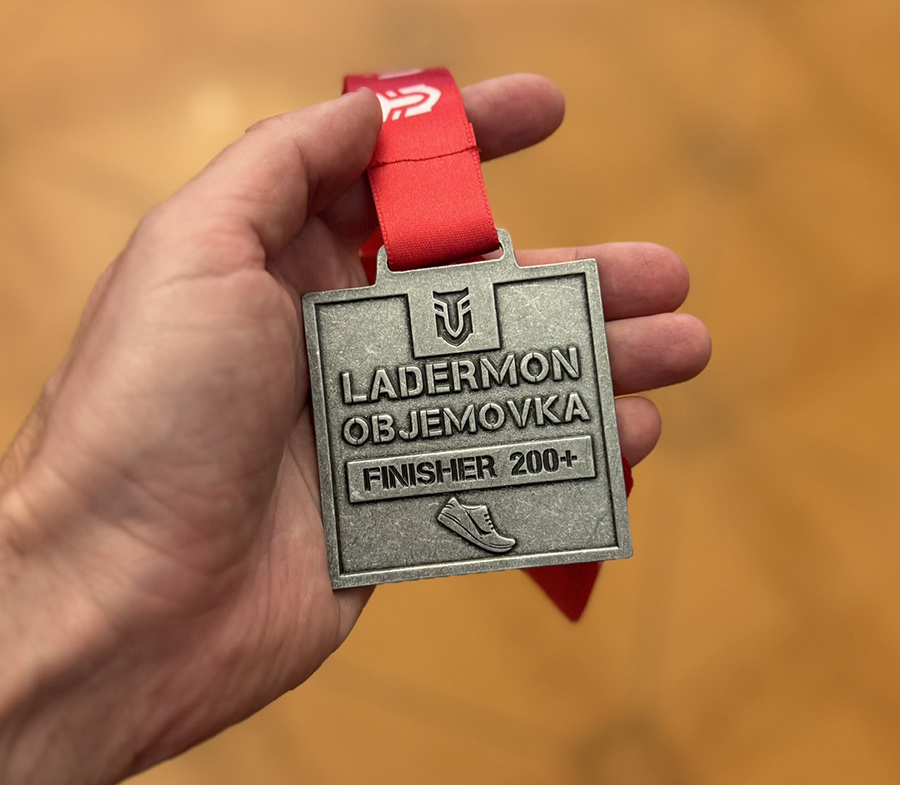 Ladermon objemov� v�zva